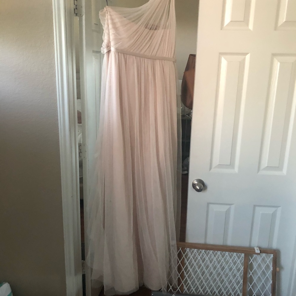 Bridesmaid dress Champaign -Vera wang white